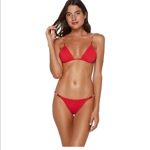 ViX Red Pepper Laura tri parallel bikini